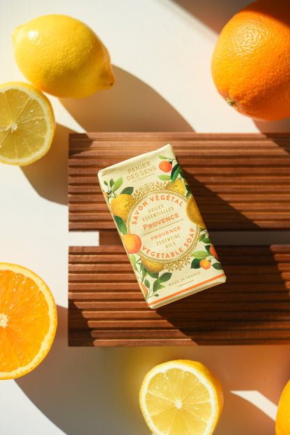 Panier Des Sens - Pflanzliche Stückseife - Zitrone & Zypresse