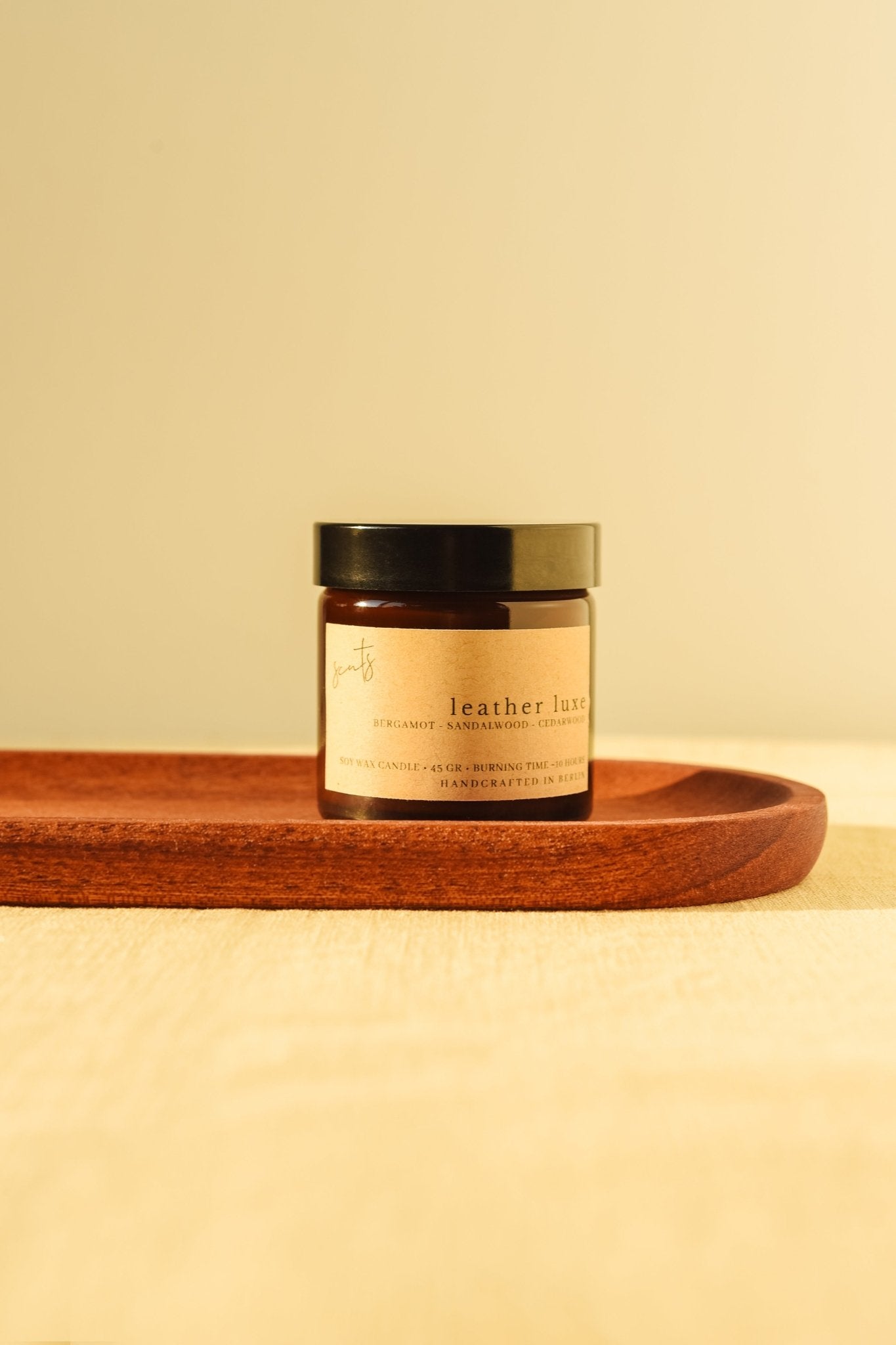 Duftkerze leather luxe (Tester) - scnts