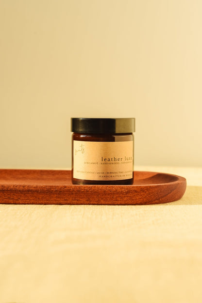 Duftkerze leather luxe (Tester) - scnts