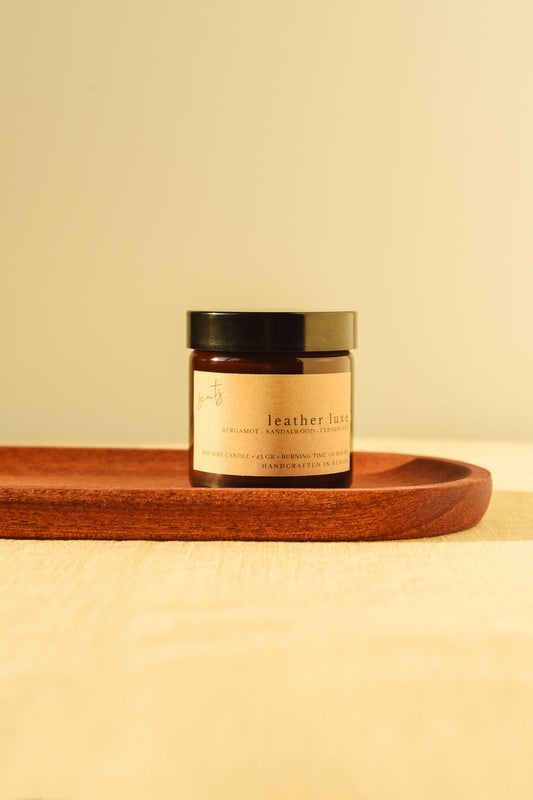 Duftkerze leather luxe (Tester) - scnts