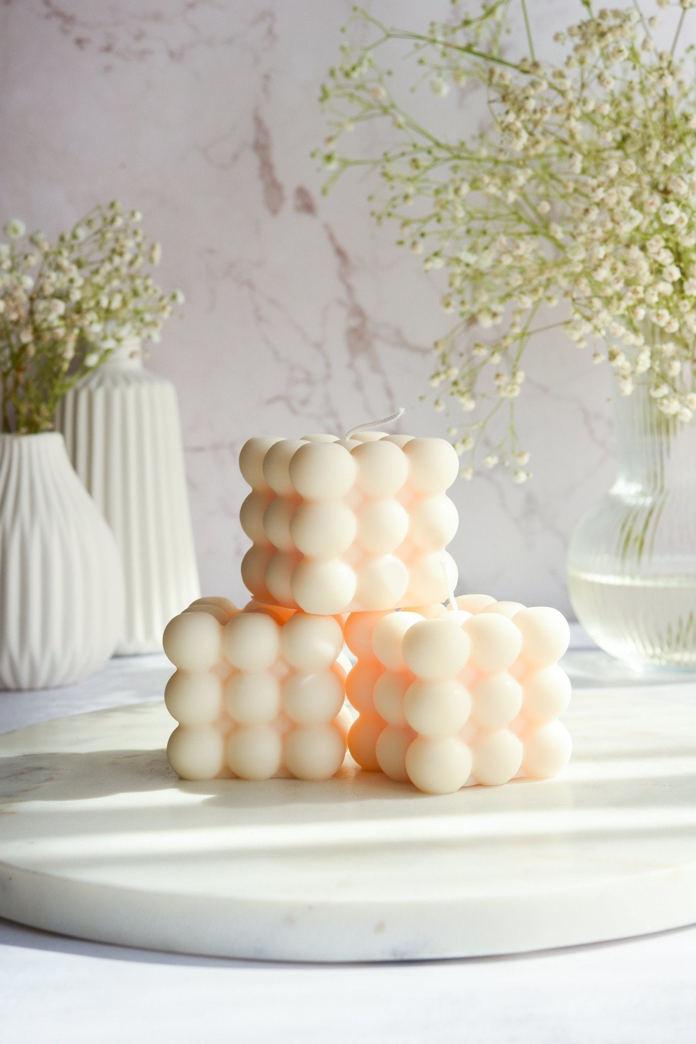 Sojawachskerzen Bubbles - scnts