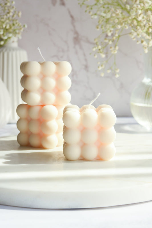 Sojawachskerzen Bubbles - scnts